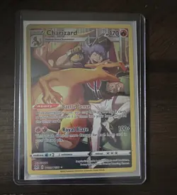 Pokemon TCG Charizard TG03/TG30 Lost Origin TG Trainer Gallery Holo EN - Image 1