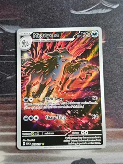 Pokemon TCG Ascended Heroes Mightyena 243/217 Illustration Rare NM - Image 1