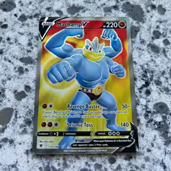 Pokemon Machamp V 171/189 Astral Radiance Ultra Rare Full Art Holo EN 2022 - Image 1