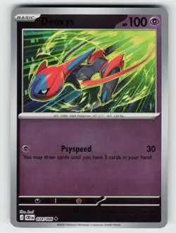 Deoxys 034/086 Chaos Rising UC Reverse Holo NM/M Pokemon - Image 1
