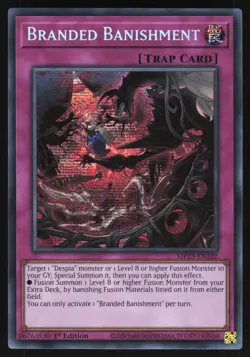 Branded Banishment - MP23-EN102 - Prismatic Secret Rare - 1st Edition Yugioh - Image 1