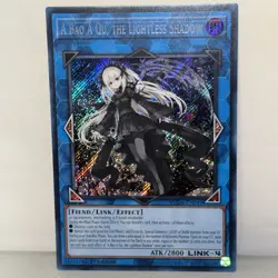 A Bao A Qu, the Lightless Shadow - SUDA-EN049 - Secret Rare 1st Ed LP Yugioh - Image 1