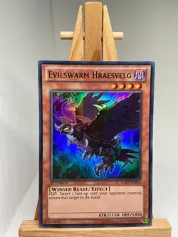 Evilswarm Hraesvelg - Super Rare 1st Edition HA07-EN016 - NM - YuGiOh - Image 1