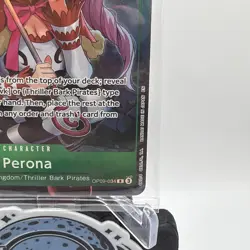 Perona Promo OP09-034 R Foil One Piece Card Game English Sealed/New - Image 5