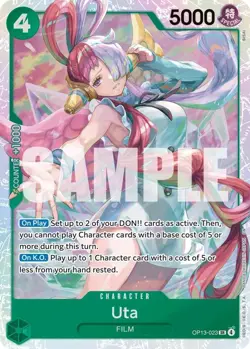 Foil - Uta - OP13 / NM / English One Piece TCG - Image 1