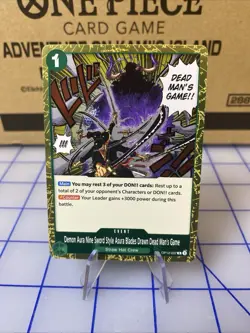 One Piece - The Asura Blades Drawn OP12-037 Legacy of the Master Foil - Image 1