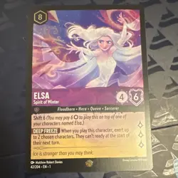 Ravensburger Disney Lorcana Elsa - Spirit of Winter 42/204 Cold Foil EN - Image 1