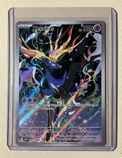 Pokemon TCG Xerneas 091/086 Chaos rising Holo illustration rare 2026 - Image 1