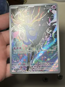 Pokemon TCG Xerneas 091/086 Chaos rising Holo illustration rare 2026 - Image 3