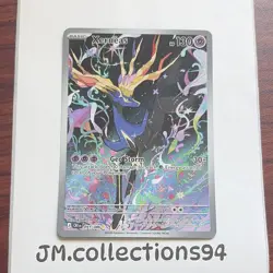 Pokemon TCG Xerneas Illustration Rare Full Art Holo 091/086 Chaos Rising - Image 1
