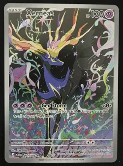 Xerneas 091/086 Illustration Rare - Pokemon TCG Chaos Rising (CRI) - NM Full Art - Image 1