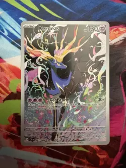 Pokemon TCG Xerneas Illustration Rare Full Art Holo | 091/086 | Chaos Rising - Image 1