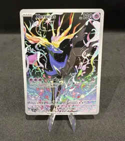 Nintendo Pokemon TCG Xerneas 091/086 Chaos Rising Illustration Rare NM! - Image 1