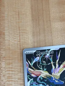 Pokemon TCG Xerneas Illustration Rare Full Art Holo 091/086 Chaos Rising NM Card - Image 2