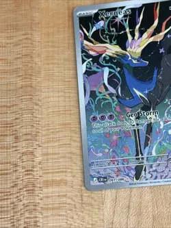 Pokemon TCG Xerneas Illustration Rare Full Art Holo 091/086 Chaos Rising NM Card - Image 5