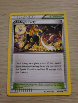Pokemon TCG Card 2016 XY BREAKpoint All Night Party 96/122 Non-Holo - Image 1
