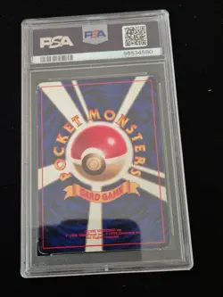 Hitmonchan Holo Pokemon Card Vintage Japanese Base Set 1996 PSA 5 - Image 2