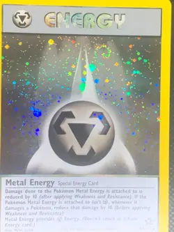 Metal Energy 19/111 Holo SWIRL - Neo Genesis Pokemon Card - LP - Image 3