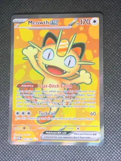 Meowth ex 107/088 - Perfect Order Pokemon Card - NM - Image 1
