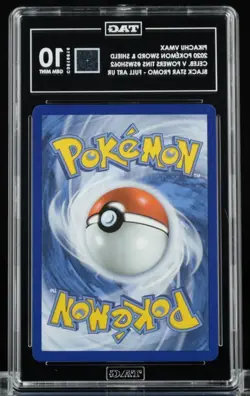 Pikachu VMAX SWSH062 SWSH: Sword & Shield Promo Cards Holo TAG 10 RANKED 1 - Image 2