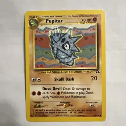 PUPITAR 45/75 - UNCOMMON - Neo Discovery - VINTAGE WOTC Pokemon Card - - Image 1