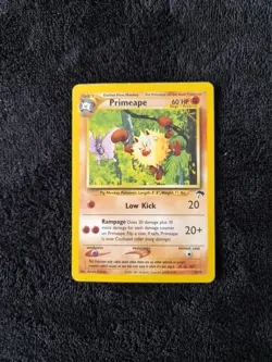Primeape 18/18 Southern Islands Promo Regular Rare Vintage Pokemon Card - Image 2