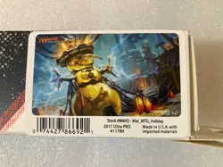 ULTRA PRO PLAYMAT 2017 Happy Holidays Some Disassembly Required 24x13½ Magic MTG - Image 3