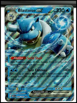 Jumbo Cards #009/165 Blastoise ex - Image 1
