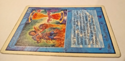 MTG Magic The Gathering Unlimited Timetwister, Heavily Played - Image 3