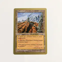 Wasteland - 1999 Mark Le Pine (TMP) -MTG - World Championship Decks -LP - Image 1