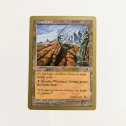 Wasteland - 1999 Mark Le Pine (TMP) -MTG - World Championship Decks -LP - Image 3