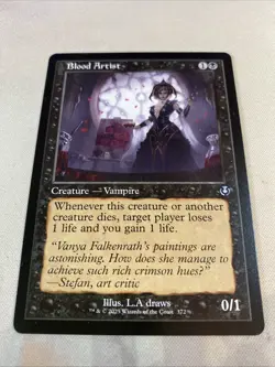 Blood Artist (Retro Frame) [Innistrad Remastered] Near Mint - Image 2