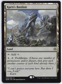 Karn's Bastion War of the Spark #248 MTG NM / M Regular - Image 1