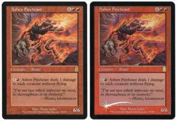 Ashen Firebeast x2 2x 2001 Odyssey (1-FOIL, 1 REGULAR) Creature MTG SP - NM AZ1 - Image 1