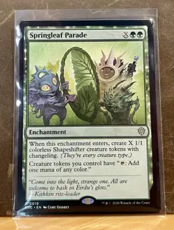 Springleaf Parade Commander: Lorwyn Eclipsed NM R 19 - Image 1