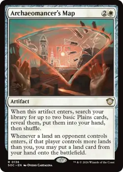 Archaeomancer's Map - 136 / English / Near Mint MTG - Image 1