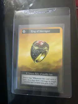 Sorcery Contested Realm Arthurian Legends - Ring of Morrigan - Nonfoil Unique - Image 1