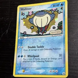 Pokemon TCG Wailmer Common Reverse Holo Legend Maker 69/92 MP- - Image 1