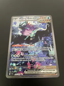 Pokemon TCG Walking Wake EX Temporal Forces 205/162 SIR NM - Image 2