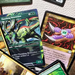 Heaven to Earth Custom Magic Decks - Zacama's DINOSAURS Tribal Red White Green - Image 4