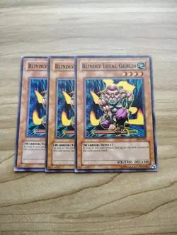 Yu-Gi-Oh! - Blindly Loyal Goblin 3X - Complete Playset Of Cards - Image 1