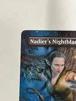 Nadier's Nightblade Borderless Commander Masters 641 MTG - Image 2