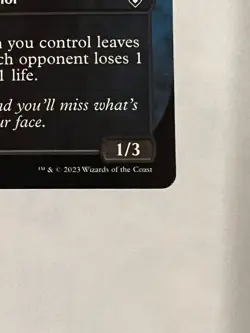 Nadier's Nightblade Borderless Commander Masters 641 MTG - Image 4