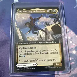 MTG Marvel Promo Amazing Spider-Man & Peter Parker Legendary Creature - Image 1
