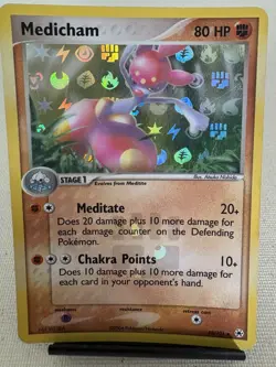The Pokemon Company Medicham 10/101 Hidden Legends Reverse Holo 80 HP English - Image 1