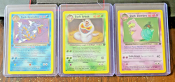 Pokemon TCG: Dark Gyarados (1st), Arbok, and Slowbro - dja548 Special - Image 1