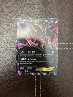 Pokemon TCG - Yveltal EX - 79/146 - XY Base Set - MP Ultra Rare (2014) - Image 1