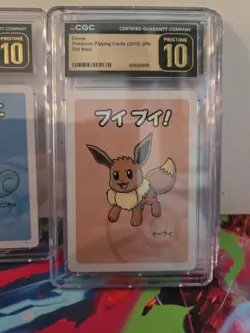 Pokemon TCG Psyduck Squirtle Eeeve Raichu 2019 Japanese Old Maid CGC Pristine 10 - Image 5