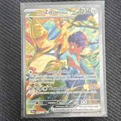 Hop's Zacian ex 186/159 Sv09 Journey Together Full Art Holo EX - Image 1