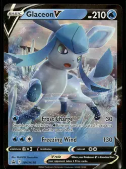 Glaceon V - SWSH196 Promo Holo NM Pokemon SWSH: Sword & Shield Promo Cards - Image 1